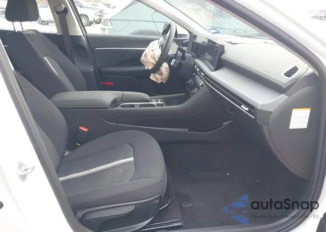 2026 Hyundai Sonata Hybrid Blue from USA, damaged, VIN KMHL24JJ7TA148033